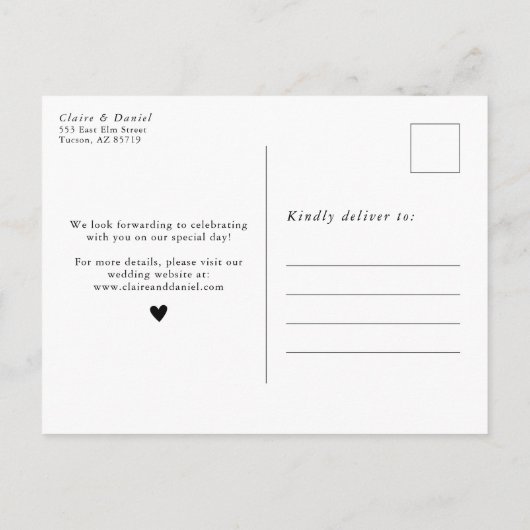 Boho Pampas grast Neutrals sparen het Briefkaart v (Achterkant)