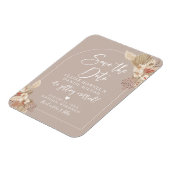 Boho Pampas krijgt neutraal als de datum wordt opg Magneet (Linkerzijde)