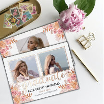 Boho Pampas Roos 3 Foto Afstuderen Afstuderen Whit