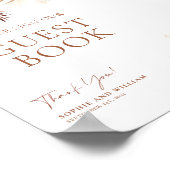 Boho Pampas Terracotta Poster (Hoek)