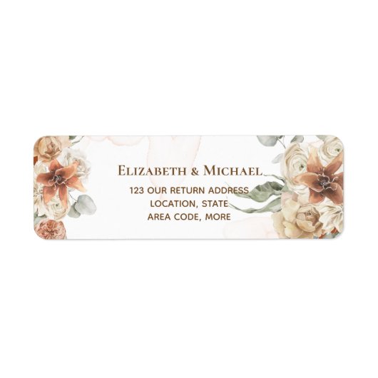 BOHO Pampasgras Bloemkroon Koraal Salie Bruiloft Etiket (Voorkant)