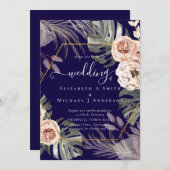 BOHO PAMPASGRAS TROPISCHE Bruiloft (Voorkant / Achterkant)