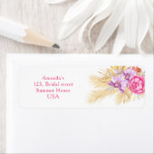 Boho pampasgras - Vrijgezellenfeest Etiket (Insitu)