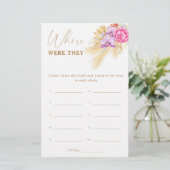 Boho pampass - Waar waren ze vrijgezellenfeest spe (Staand voorkant)