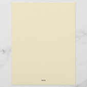 Boho Paper Letterhead Briefhoofd (Achterkant)