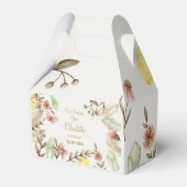 Boho Pareltjes  Crystals waterverf verjaardag Bedankdoosjes (Achterkant)