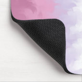 Boho Pastel Fluffy Abstract Bigender Pride Vlag Muismat (Hoek)