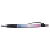 Boho Pastel Fluffy Abstract Bigender Pride Vlag Pen (Bovenkant)