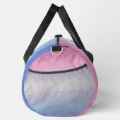 Boho Pastel Fluffy Abstract Bigender Pride Vlag Plunjezak (Rechts)