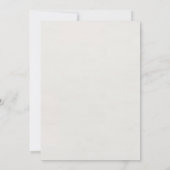 BOHO Pastel Garden Colors Weddenschap Kaart (Achterkant)