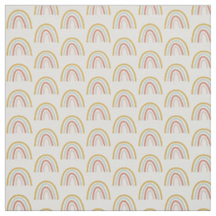 Boho Pastel Mini Regenboog Katoen Stof