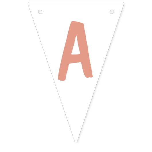 Boho Pastel Rainbow gepersonaliseerd Vlaggetjes (Derde vlag)