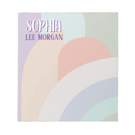 Boho Pastel Rainbow Notitieblok
