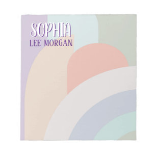 Boho Pastel Rainbow Notitieblok