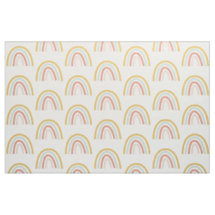 Boho Pastel Rainbow Stof