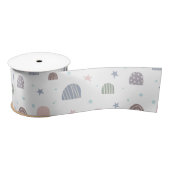 Boho Pastel Rainbows Sterren Satijnen Lint (Spoel)