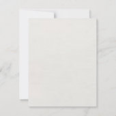 BOHO Pastel Tuin Kleuren Bruiloft DETAILS KAART (Achterkant)