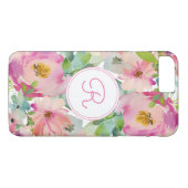 Boho Pastel Waterverf Case-Mate iPhone Case (Achterkant (Horizontaal))