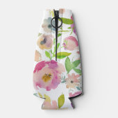 Boho Pastel Waterverf Flesjeskoeler (Achterkant)