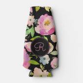 Boho Pastel Waterverf Flesjeskoeler (Voorkant)