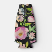 Boho Pastel Waterverf Flesjeskoeler (Achterkant)