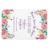 Boho Pastel Waterverf Magneet (Horizontaal)