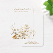 Boho Pastel Waterverf Wildbloemen Display Kaarten Visitekaartje (Bureau)