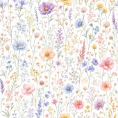Boho Pastel Wilde Bloementuin Schort