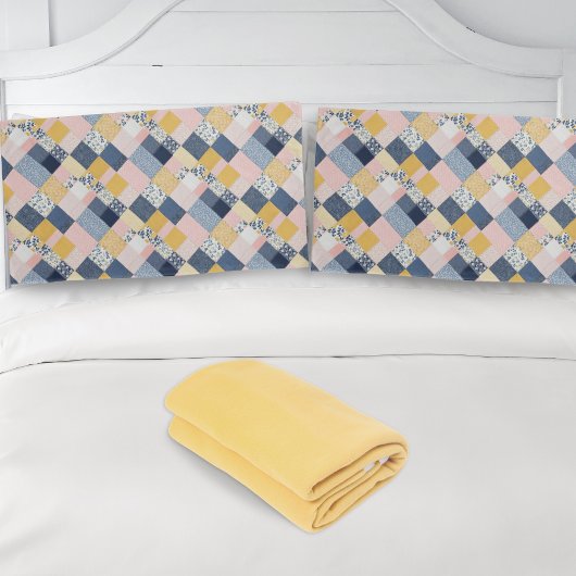 Boho Patchwork Retro Rustieke Landhuis Kussensloop