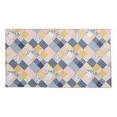 Boho Patchwork Retro Rustieke Landhuis Kussensloop (Achterkant-Links)