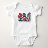 Boho Patriottische Kabouters Romper (Voorkant)