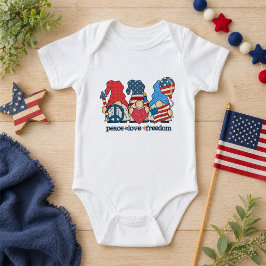 Boho Patriottische Kabouters Romper