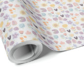 Boho patroon 02.w Offwhite BG Cadeaupapier (Rol Hoek)
