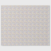 Boho patroon 02.w Offwhite BG Cadeaupapier (Vlak)