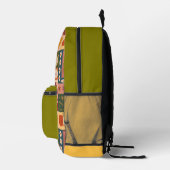 Boho patroon Celestial School Bedrukte Rugzak (Rechts)