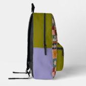 Boho patroon Celestial School Bedrukte Rugzak (Links)