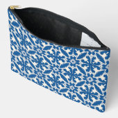 Boho-patroon in blauw – Elegant & Stout Etui (Open)