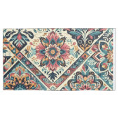 BOHO patroon Pair King Size Kussensloop (Voorkant-Links)