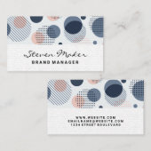 Boho-patroon | Stippenpatroon Visitekaartje (Voorkant / Achterkant)