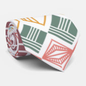 Boho-patroon Stropdas (Opgerold)