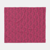 boho patroon stropdas fleece deken (Voorkant (Horizontaal))