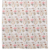 Boho-patroongordijn Douchegordijn (Voorkant)