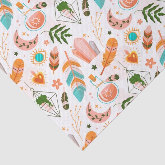 Boho Patroonpapier Tissuepapier (Detail)