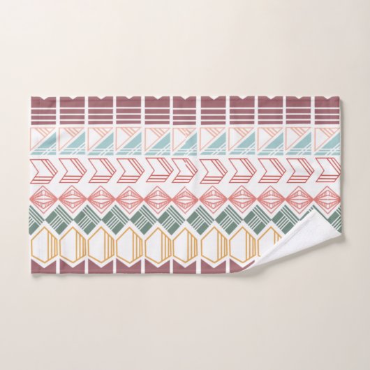 Boho Pattern Bad Handdoek (Handdoek)