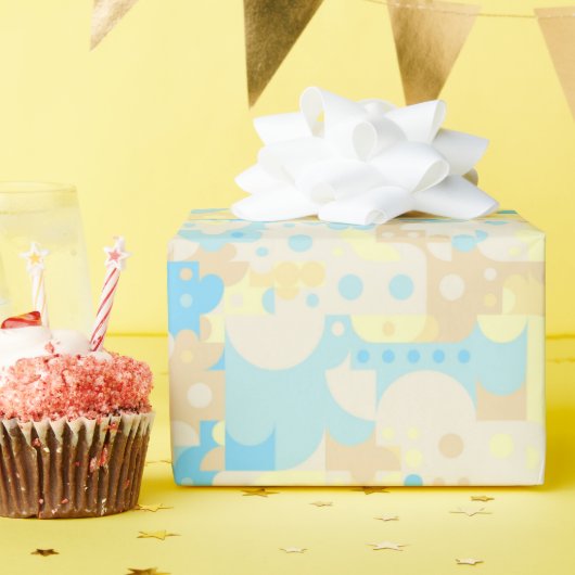 Boho Pattern Cadeaupapier (Verjaardagsfeest)