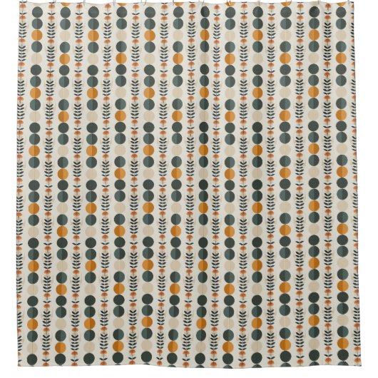 Boho Pattern Douchegordijn (Voorkant)