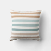 Boho Pattern Gepersonaliseerde Geboortestatistieke Kussen (Achterkant)