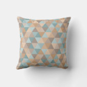 Boho Pattern Gepersonaliseerde Geboortestatistieke Kussen (Achterkant)