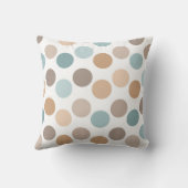 Boho Pattern Gepersonaliseerde Geboortestatistieke Kussen (Achterkant)