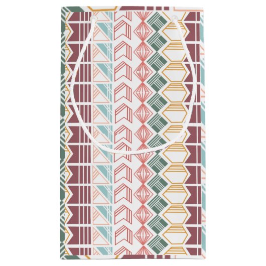 Boho Pattern Klein Cadeauzakje (Achterkant)